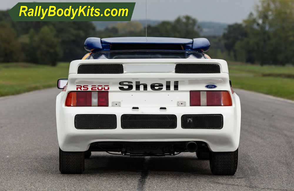 Ford RS200 Group B rear view
